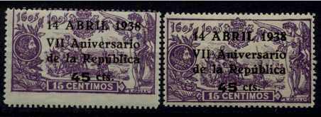 Spain 586 MNH/ 2x/ SCV38
