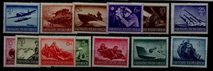 Germany B257-69 MNH Transport SCV14