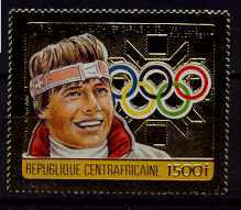 Central Africa Mi.1069A MNH Olympic-84