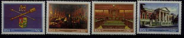 South Africa 652-55 MNH Parliament SCV2.30