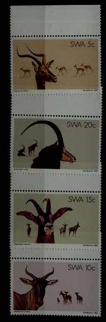 S.W.Africa 443-46 MNH Animals SCV1.55