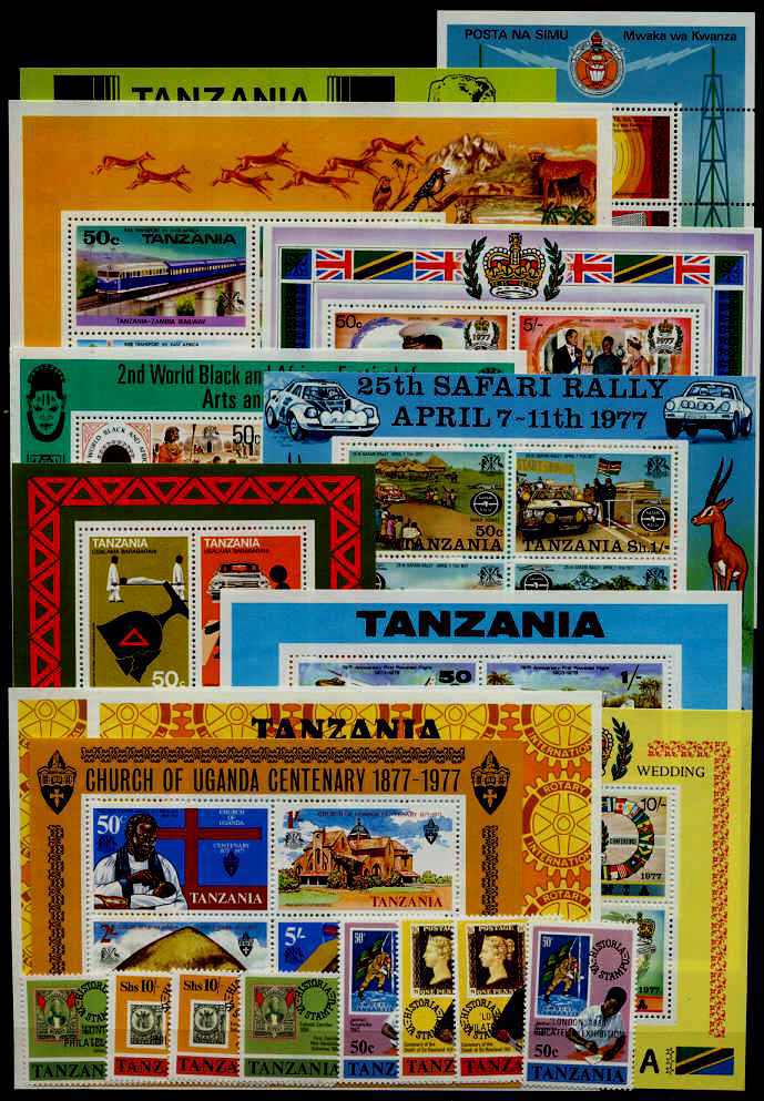Tanzania 54/178 MNH lot SCV137.40