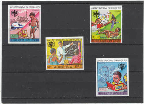 Guinea Bissau 412-12C/MNH  imperf.Children year