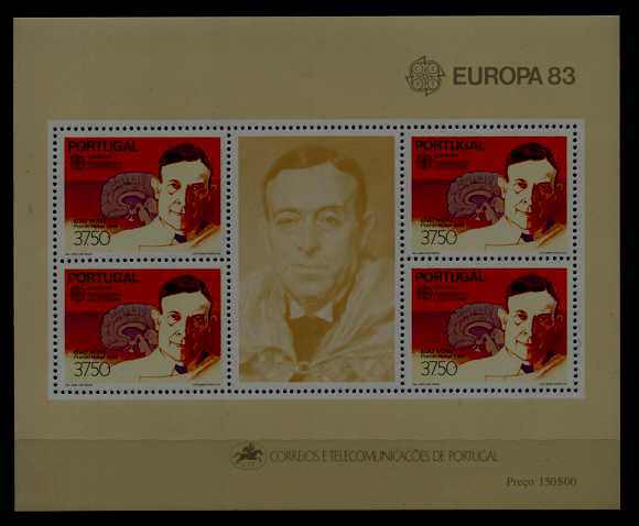 Portugal 1573a MNH s/s Europa CEPT-83/Angiography SCV10