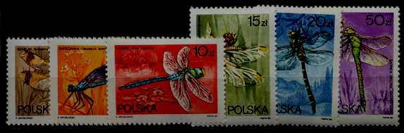 Poland 2841-46 MNH Insects/Dragonflies SCV2.75
