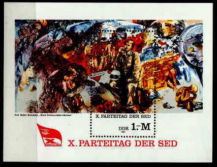 Germany(DDR) 2176 MNH s/s Communist dream SCV1.50