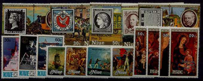 Niue B16-36 MNH Hurricane SCV11.90