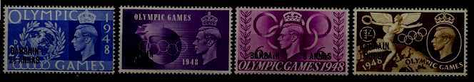Bahrain 64-67 MNH Olympic-48 SCV7.75