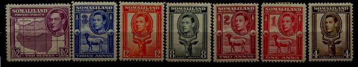 Somaliland 85/93/ 7 MH values SCV41.80