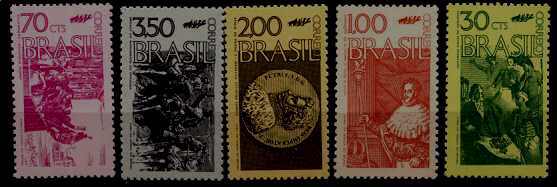 Brazil 1242-46 MNH Independence SCV22.75