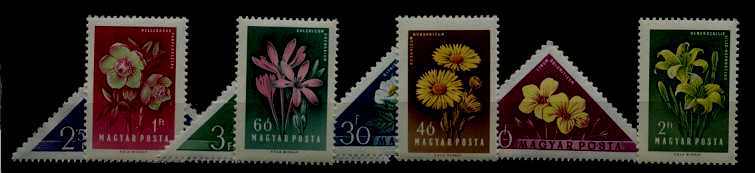 Hungary 1195-1202 MNH Flowers SCV6.25