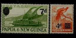 Papua New Guinea 137-38 MNH Ships/Birds SCV2.95