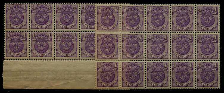 Sweden 69 MNH 25x SCV62.50