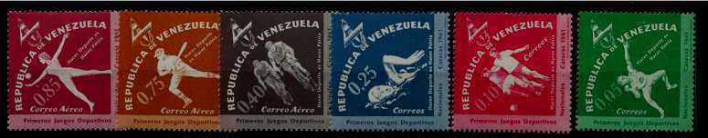 Venezuela 815-17/C808-10 MNH Sport SCV3.35