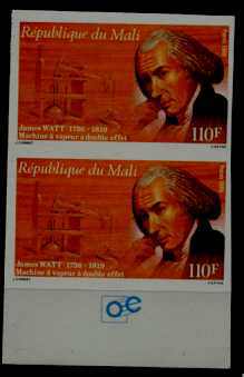 Mali 538 MNH imperf.pair J.Watt