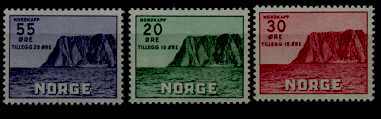 Norway B54-56 MNH North cape SCV40