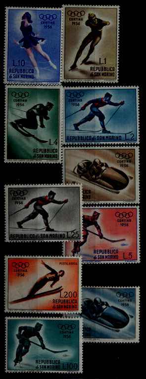 San Marino 364-72/C95 MNH Olympic-56 SCV50