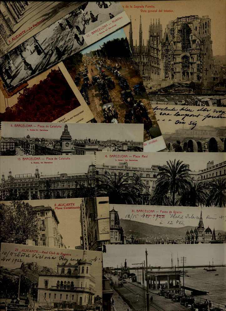 Spain 14 viewcards pre-1940