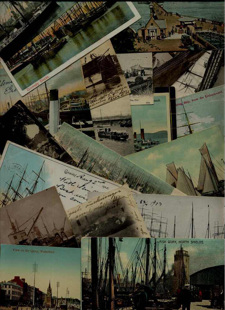 UK 20 viewcards Ships pre-1940