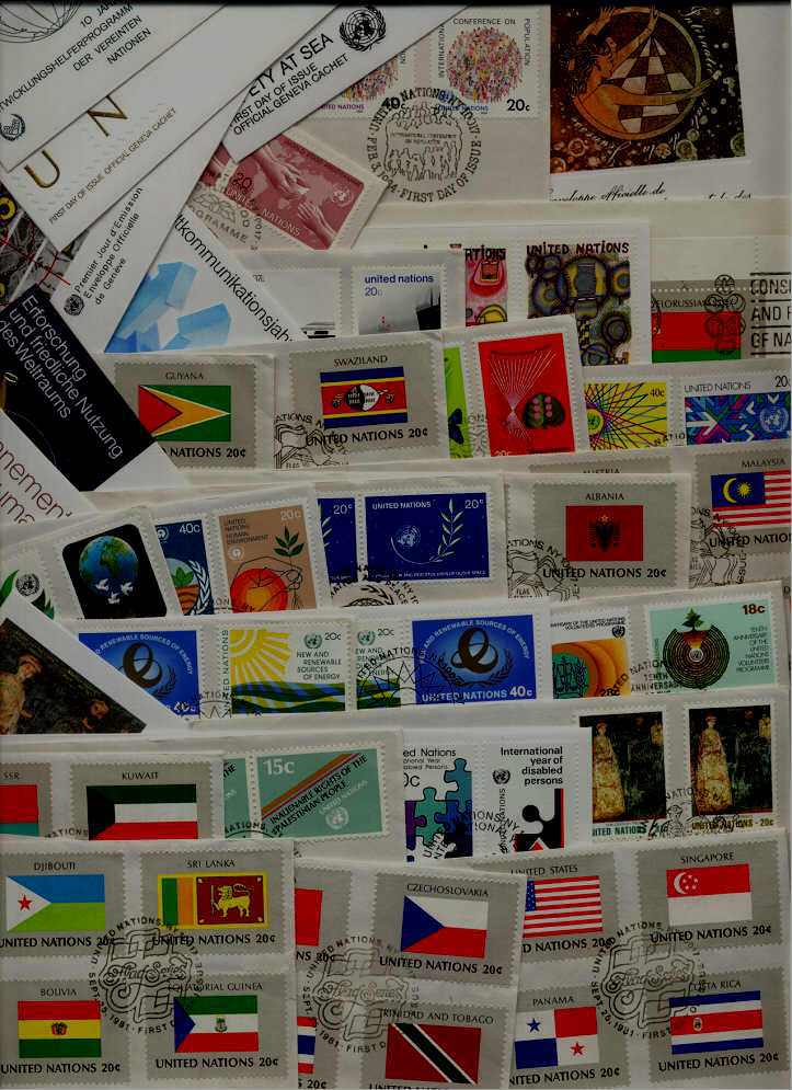 U.Nations 58 FDC/ 1981-85