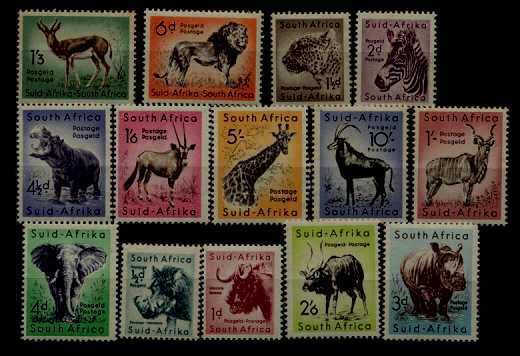 South Africa 200-13 MNH Animals SCV40