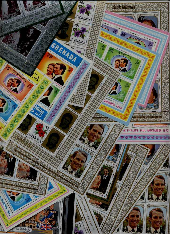 BC 19 MNH s/s/m/s Royal wedding
