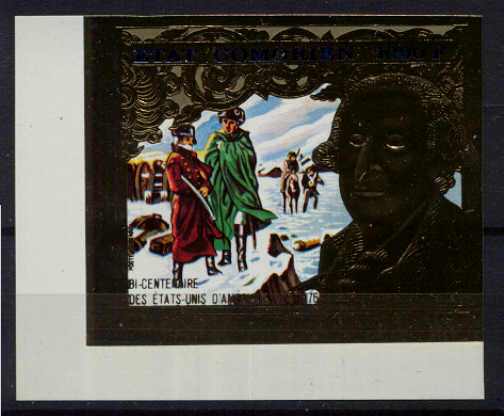 Comoro 171 MNH imperf. US Bicentennial/Washington SCV12.50
