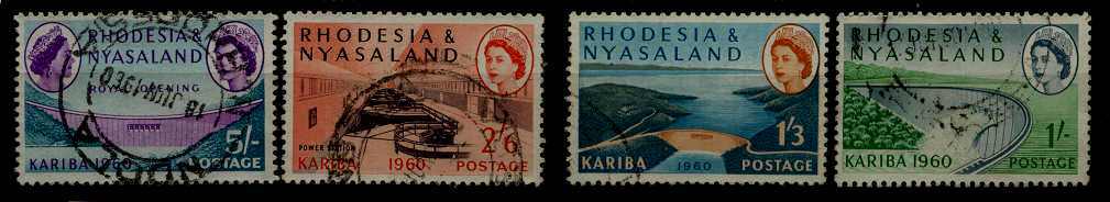 Rhodesia 174-77 used SCV27