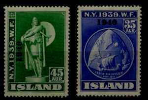 Iceland 233-34 MH SCV20