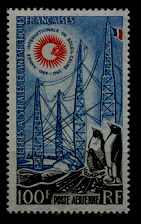 France Antarctica C7 MNH Radio/Penguins SCV110