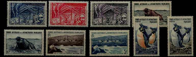 France Antarctica 2-10 MH SCV46.30