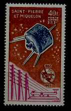St.Pierre Miquelon C29 MNH ITU/Space SCV24