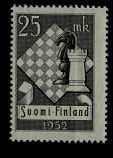 Finland 308 MNH Chess SCV2.50