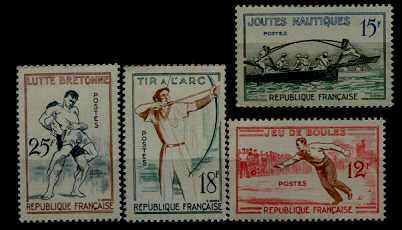 France 883-86 MNH Sport SCV6.85