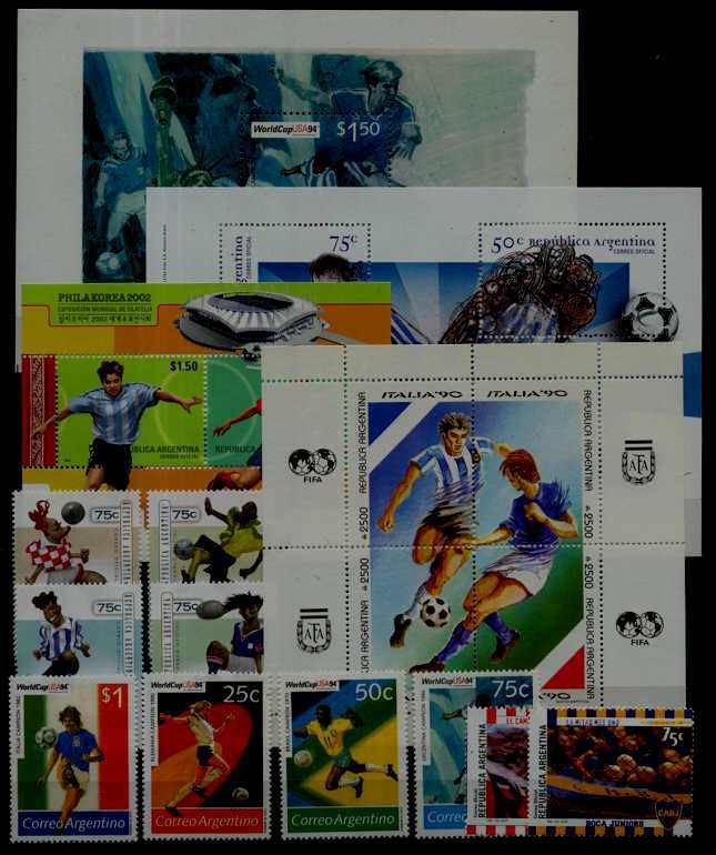 Argentina MNH lot Football SCV41.95