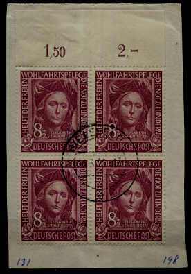 Germany B310 used bl. of 4 St.Elisabeth SCV90