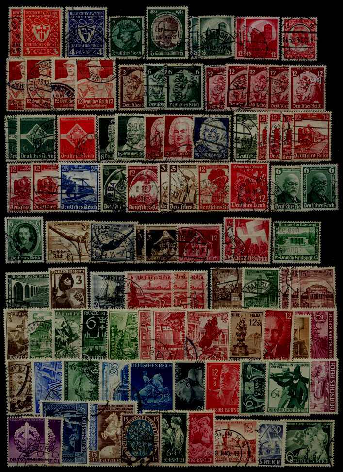Germany Reich 97 used/mint values