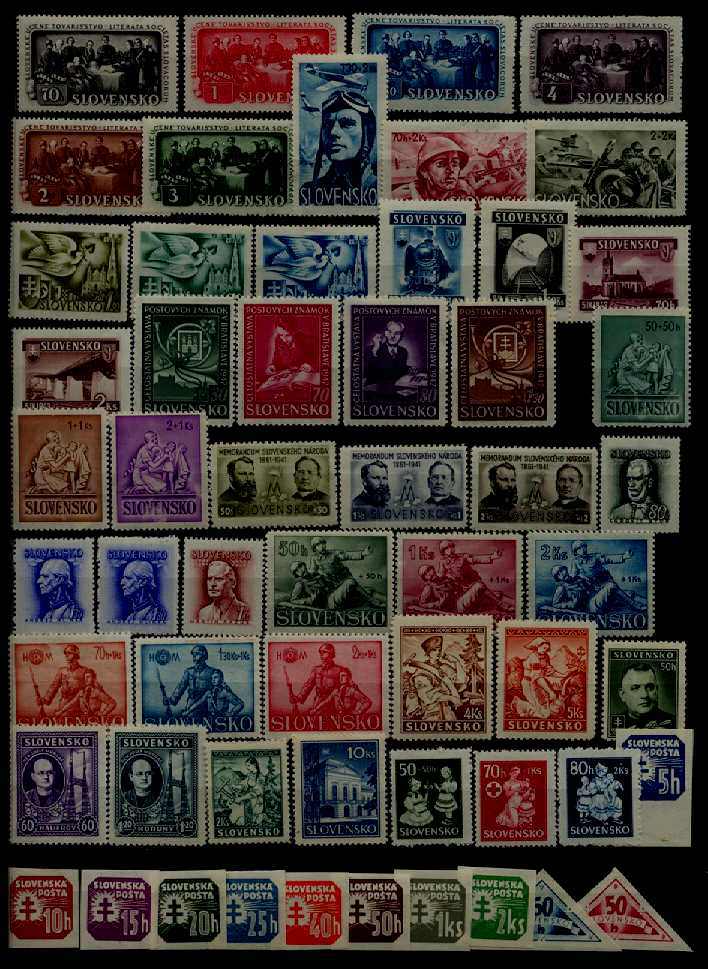 Slovakia MH/MNH lot pre-1945/SCV62