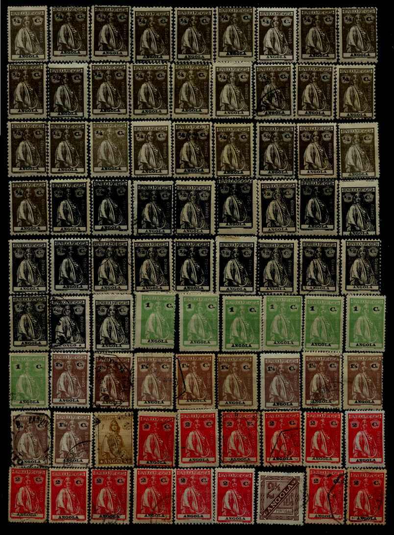 Angola 131 used/mint values pre-1940