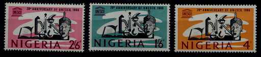 Nigeria 204-06 MNH Unesco SCV6.25