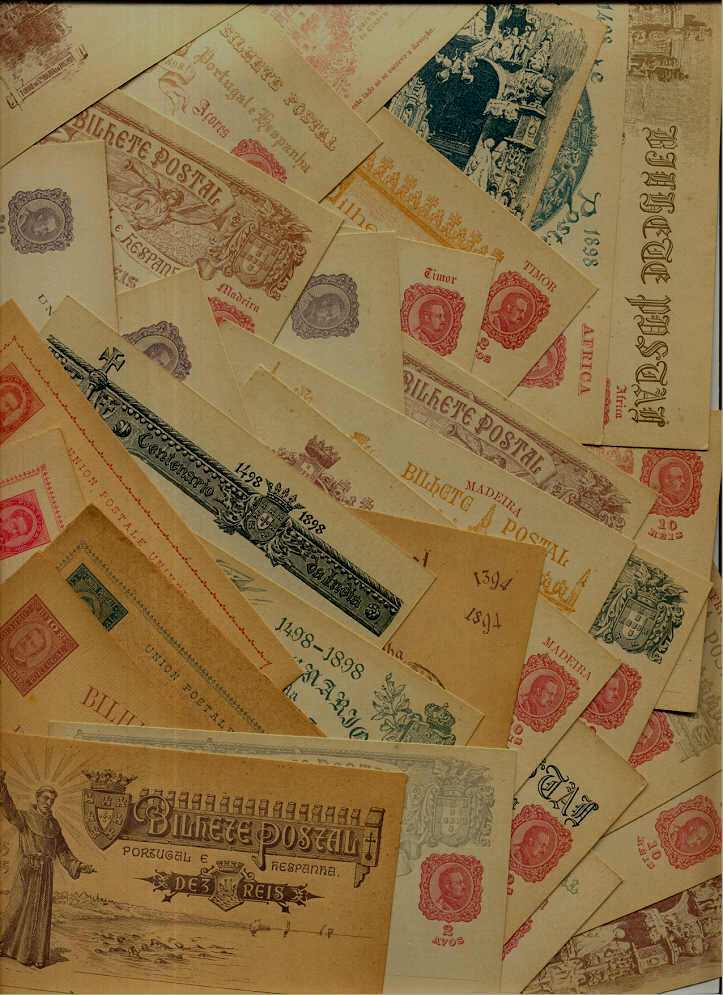 Portugal 34 unused pre-stamped cards