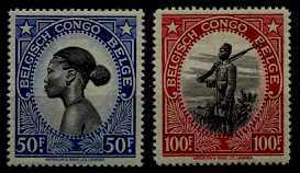 Belgium Congo 226-27 MH SCV27