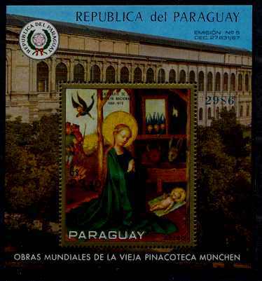 Paraguay 1275 MNH s/s Painting SCV22.50