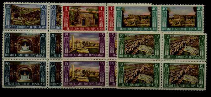 Turkey 1102-07 MNH bl.of 4 Churches SCV19.20