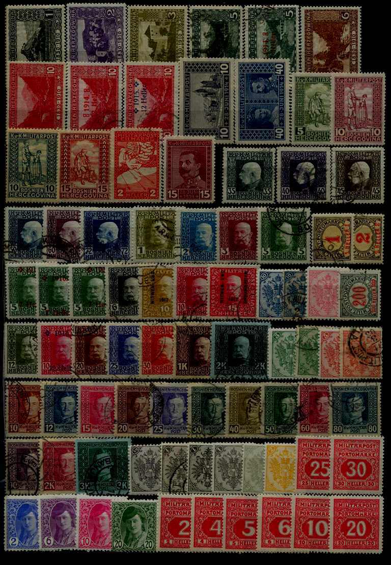 Bosnia 82 used/mint values pre-1920