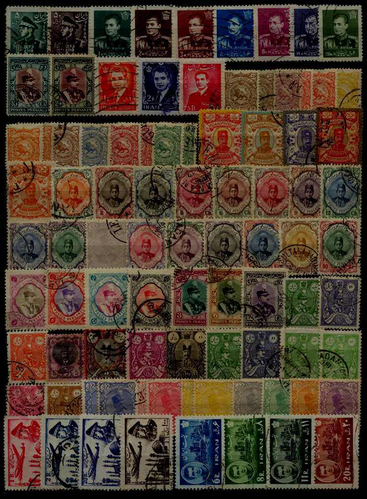 Iran 88 used/mint values pre-1960