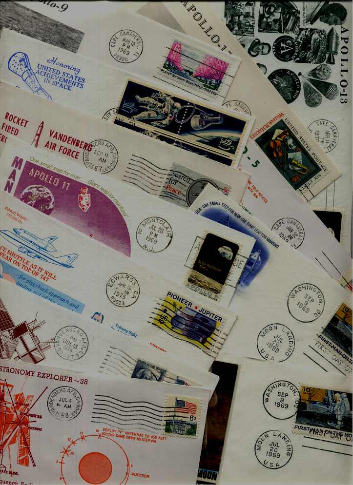 USA 12 covers/cards Space (8)