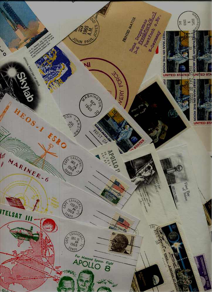 USA 12 covers/cards Space (30)