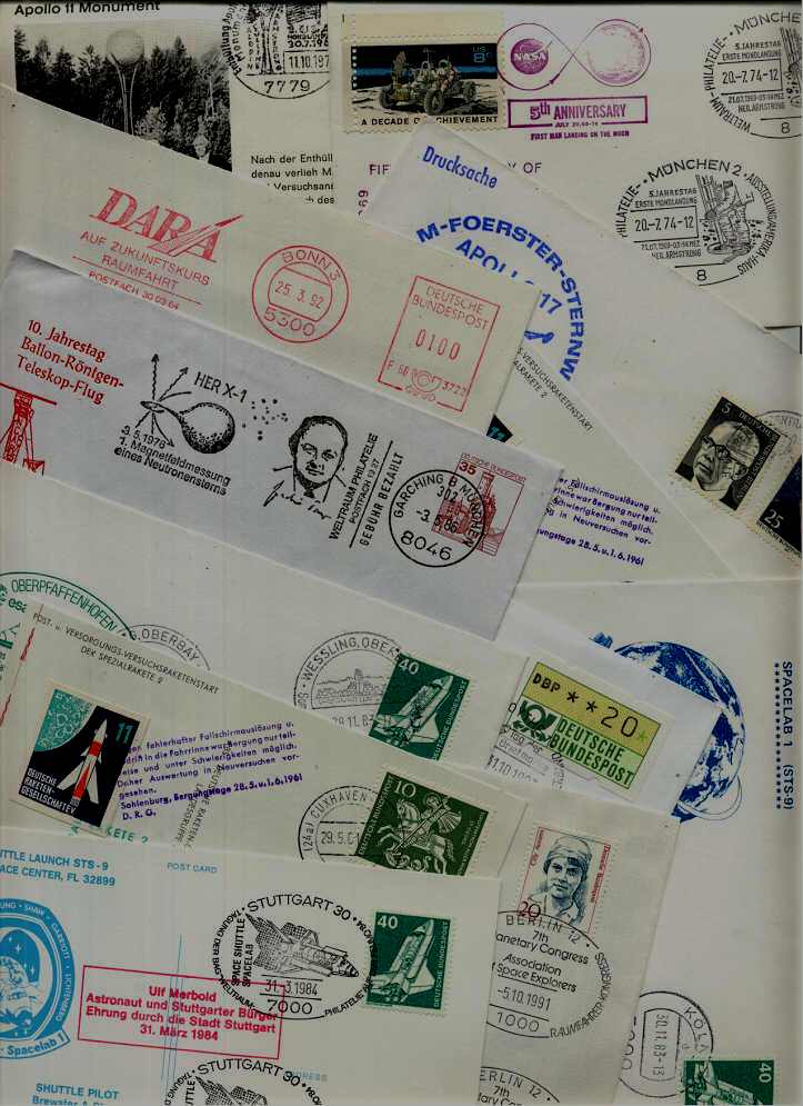 Germany 12 covers/cards Space (4)