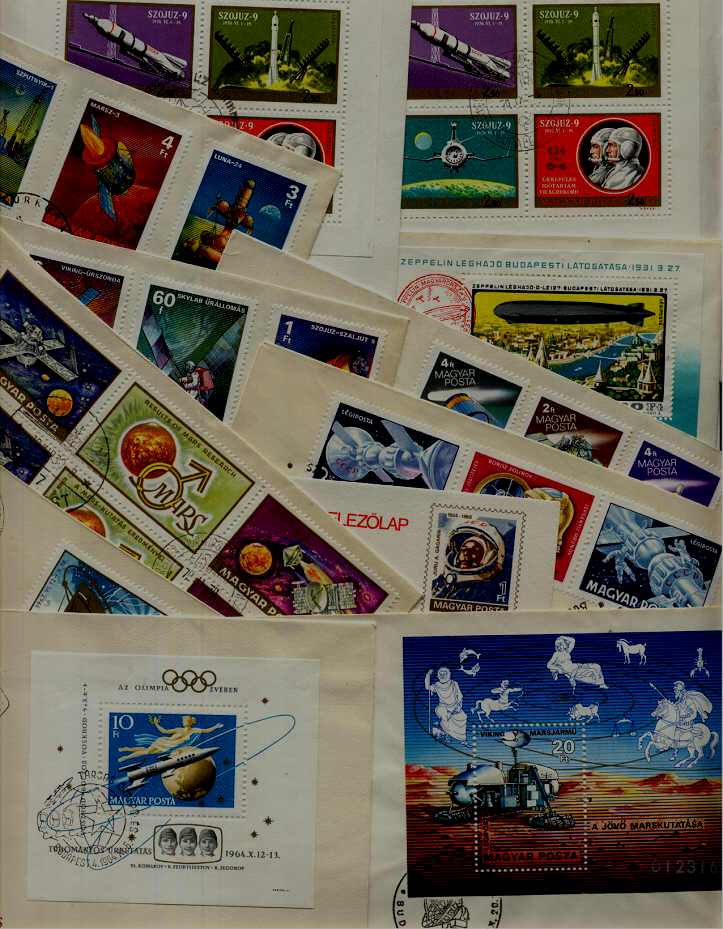 Hungary 23 covers/cards Space
